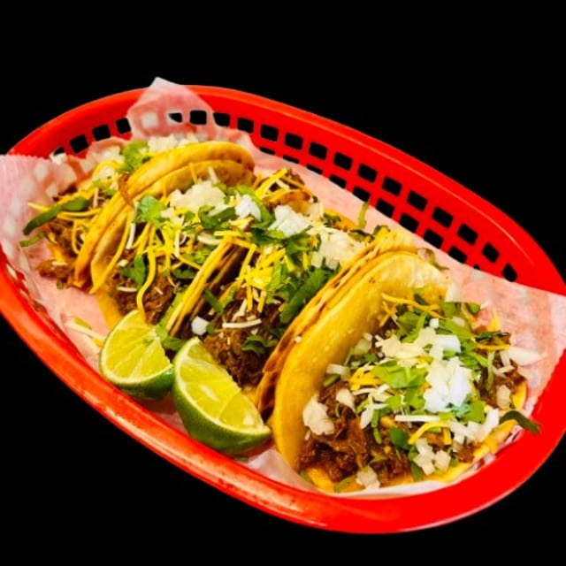 Birria Tacos (4 Pieces).